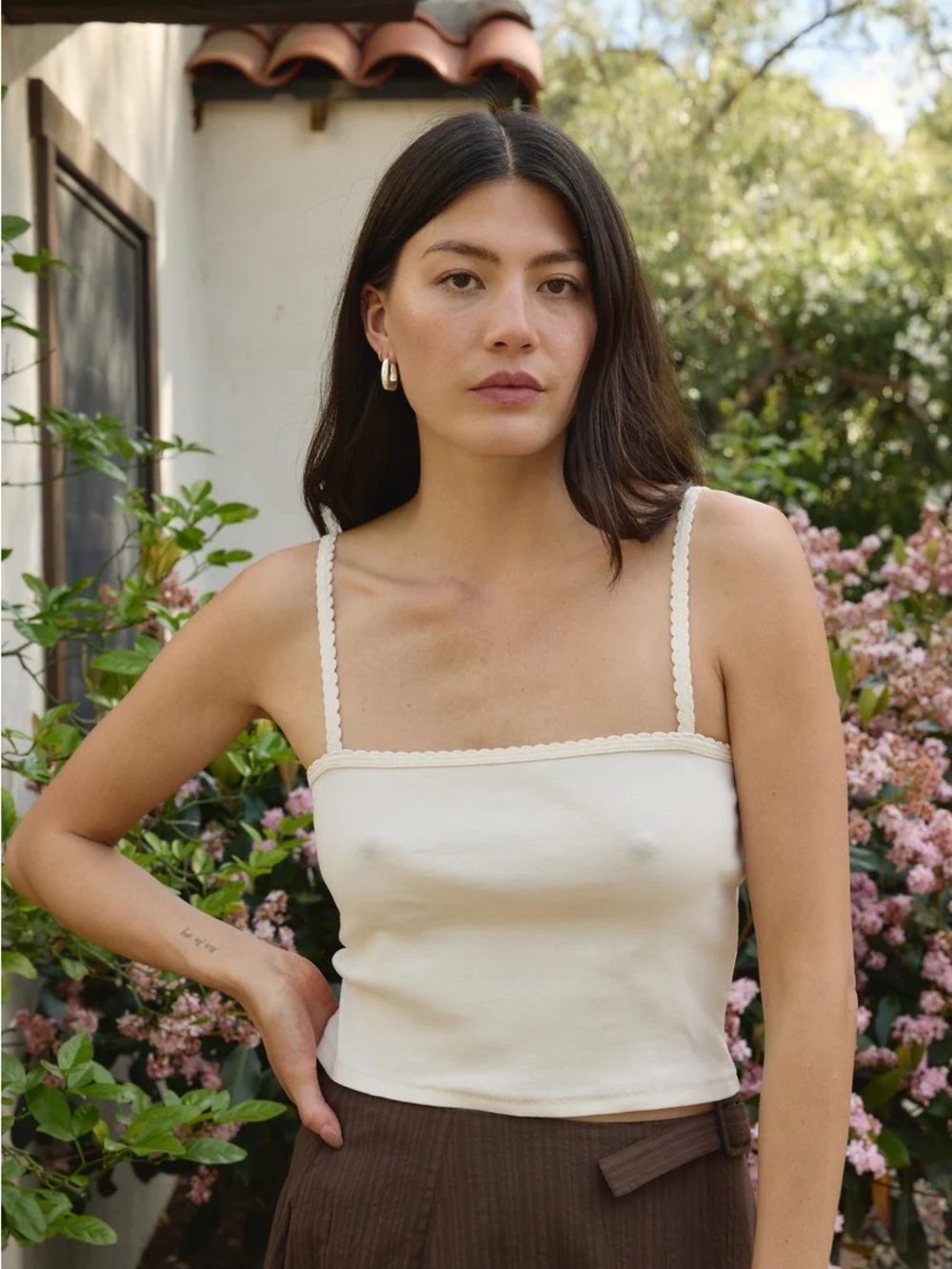 First rite crop tank top